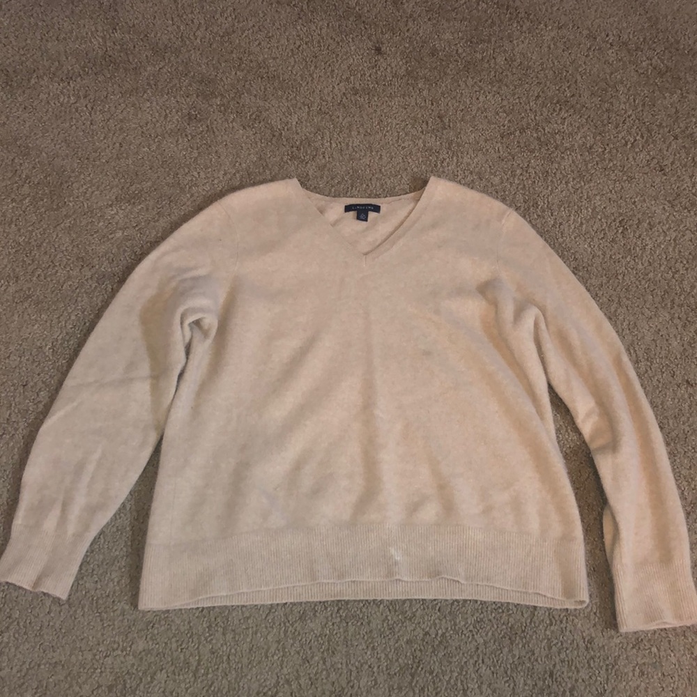 Cashmere Tan Sweater!